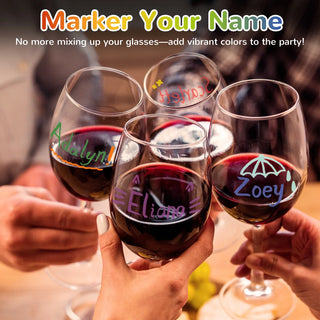 8-Color Acrylic Paint Markers | Direct-Flow