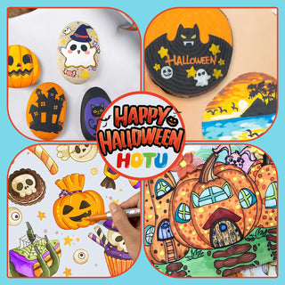 36-Color Acrylic Paint Markers | Direct-Flow | Brush Tip