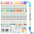 Hotucolor 72-Color Acrylic Paint Markers