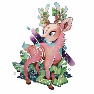 Digital Coloring Page-Majestic_deer