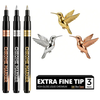 Liquid Chrome Mirror Markers