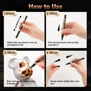 Liquid Chrome Mirror Markers