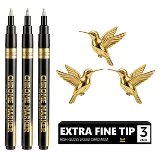 Liquid Chrome Mirror Markers