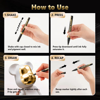 Liquid Chrome Mirror Markers