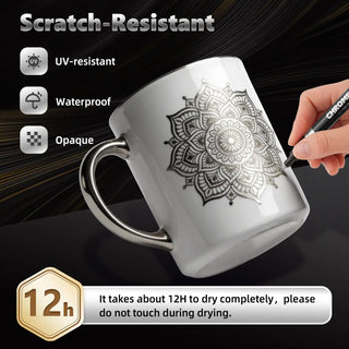 Liquid Chrome Mirror Markers