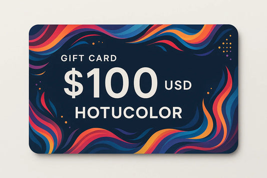 HOTUCOLOR 礼品卡， 100usd
